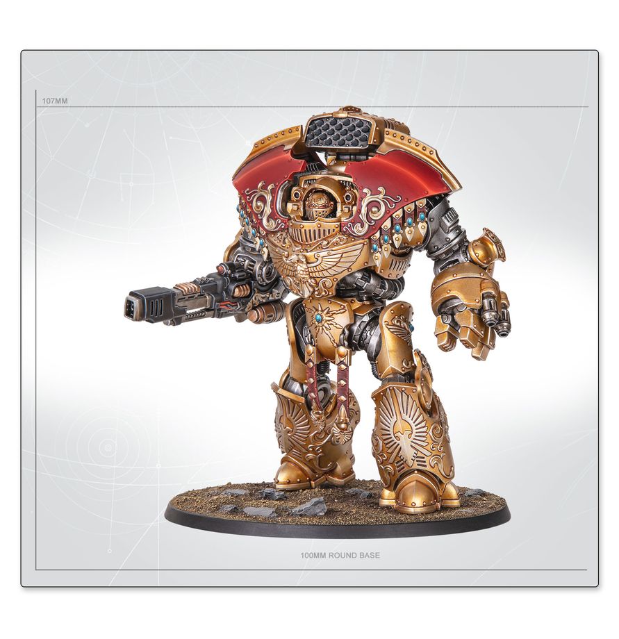 Warhammer 40k: Adeptus Custodes - Telemon Heavy Dreadnought (77-02)