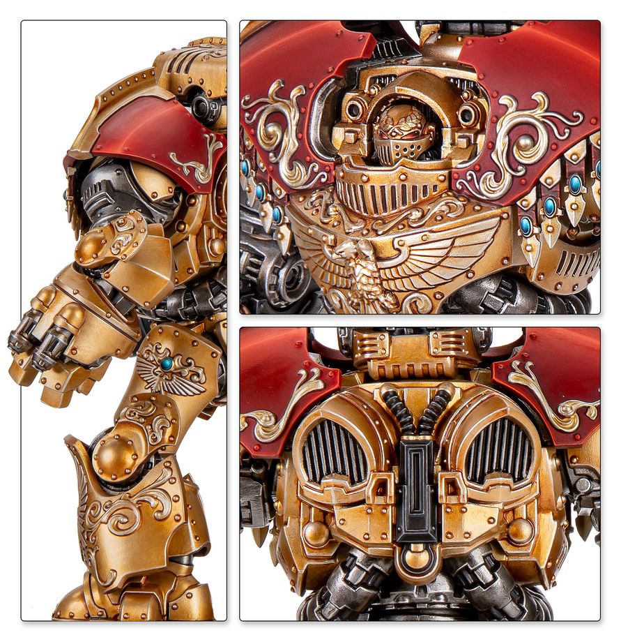 Warhammer 40k: Adeptus Custodes - Telemon Heavy Dreadnought (77-02)
