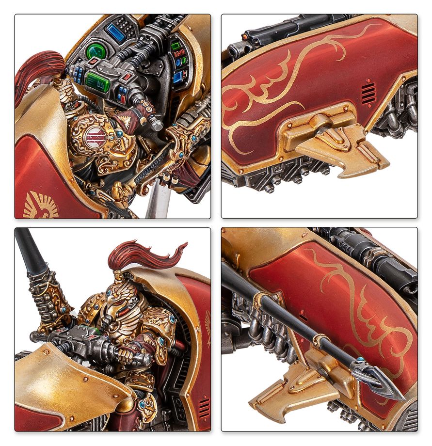 Warhammer 40k: Adeptus Custodes - Gyrfalcon Jetbike Sodality (77-03)