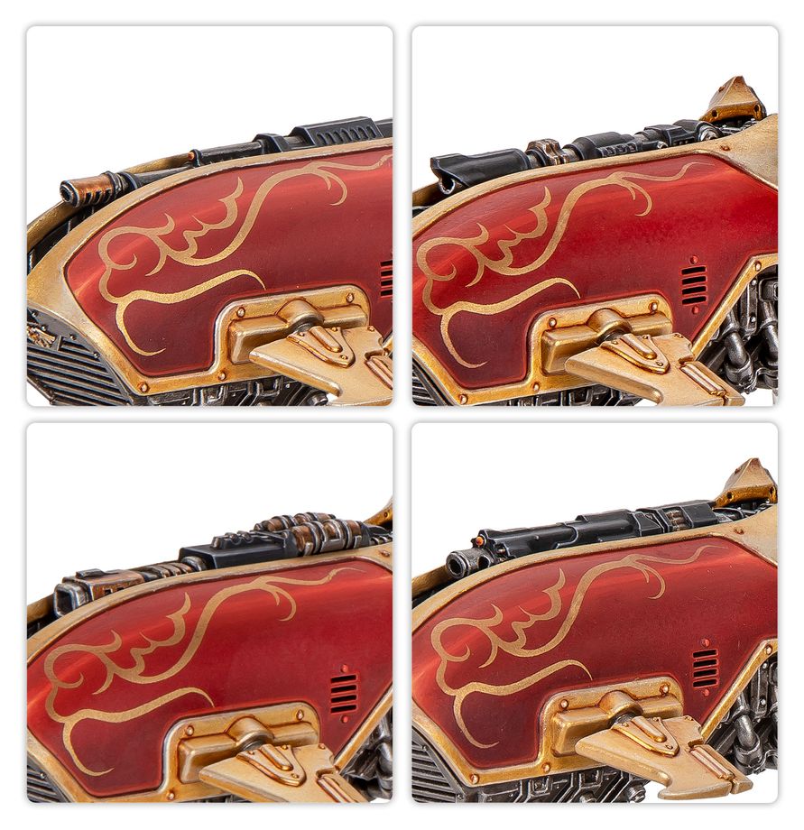 Warhammer 40k: Adeptus Custodes - Gyrfalcon Jetbike Sodality (77-03)