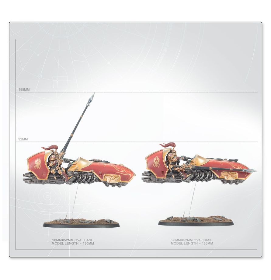 Warhammer 40k: Adeptus Custodes - Gyrfalcon Jetbike Sodality (77-03)