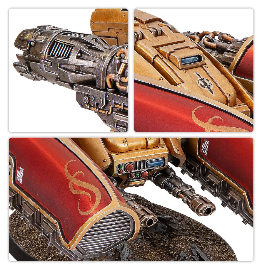 Warhammer 40k: Adeptus Custodes - Pallas Grav-Attack (77-01)