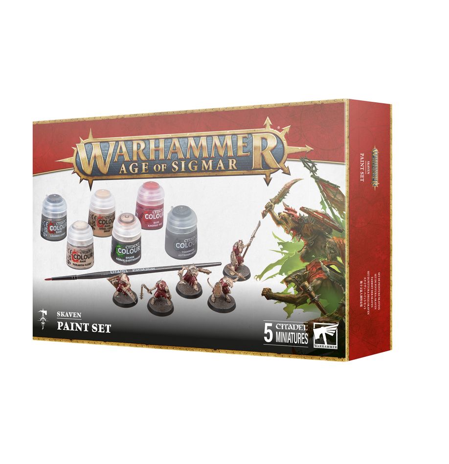 Warhammer Age of Sigmar: Skaven Paint Set (60-09)
