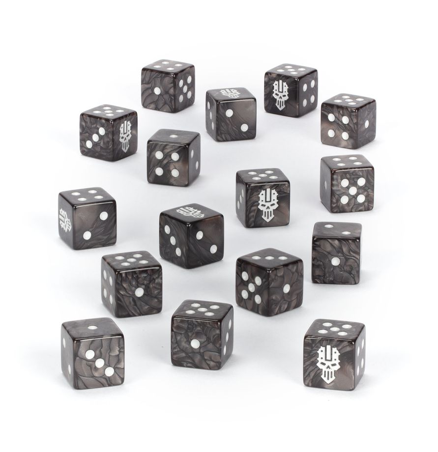 Warhammer 40K: Iron Warriors Dice (42-17)