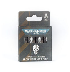 Warhammer 40K: Iron Warriors Dice (42-17)