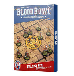 Blood Bowl: Tomb Kings Pitch - Double-sided Pitch and Dugouts Set (202-60)
