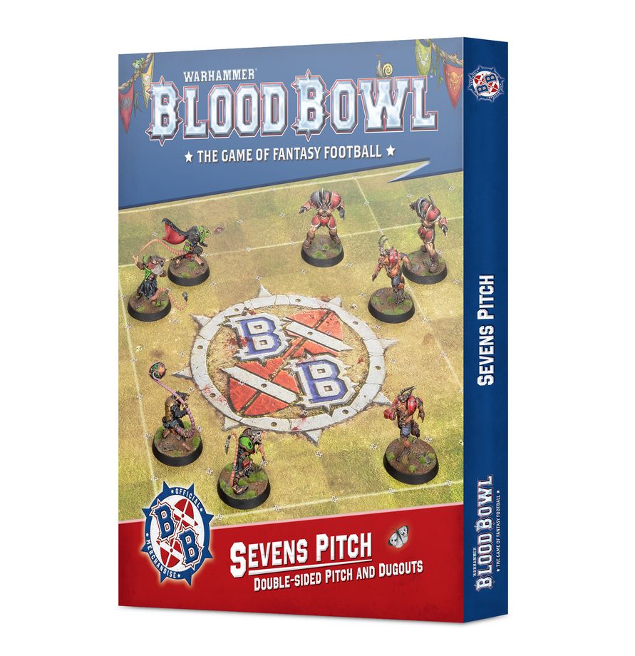 Blood Bowl - Sevens Pitch: Double-sided Pitch and Dugouts (202-70)