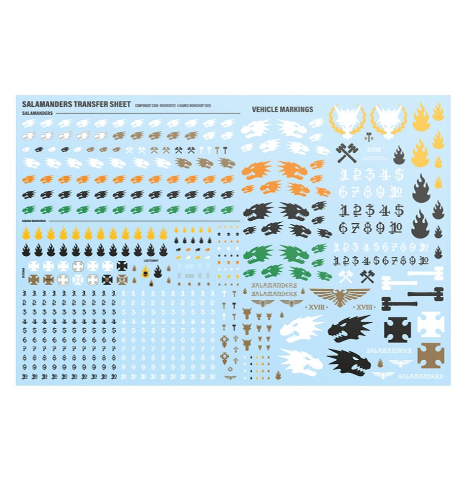 Warhammer 40k: Combat Patrol - Salamanders (73-552)(10th ed.)