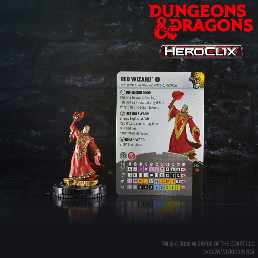 Dungeons & Dragons HeroClix 400: Red Wizards of Thay