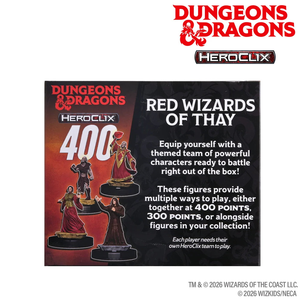 Dungeons & Dragons HeroClix 400: Red Wizards of Thay