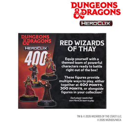 Dungeons & Dragons HeroClix 400: Red Wizards of Thay