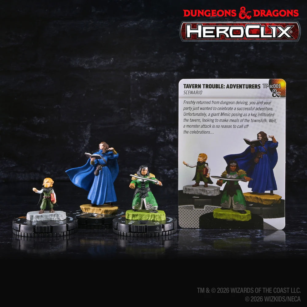 Dungeons & Dragons HeroClix: Tavern Trouble Scenario Pack