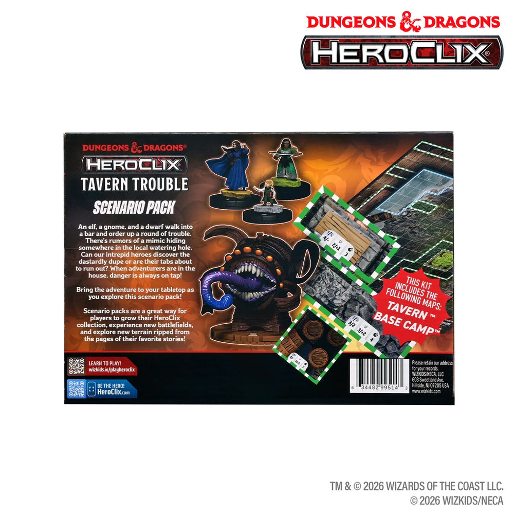 Dungeons & Dragons HeroClix: Tavern Trouble Scenario Pack