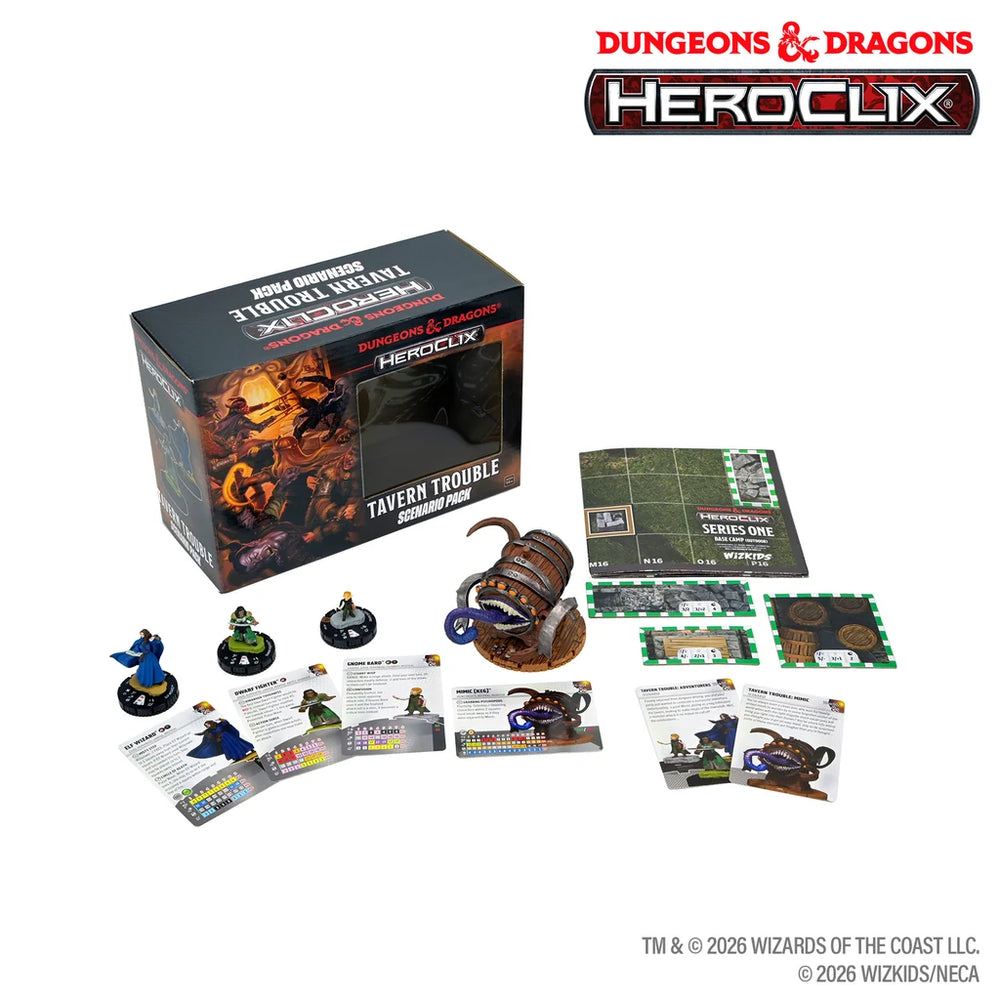 Dungeons & Dragons HeroClix: Tavern Trouble Scenario Pack