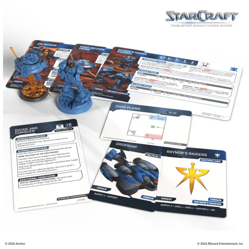 Starcraft TMG: Terran - Jim Raynor & Point Defense Drone