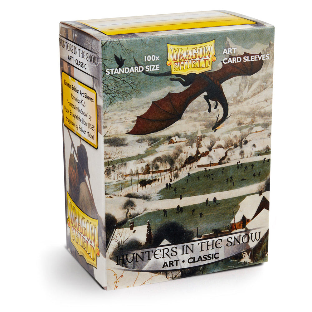 Dragon Shield Hunters in the Snow | Art Classic – 100 Standard Size