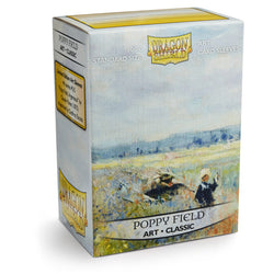 Dragon Shield Poppy Field | Art Classic – 100 Standard Size
