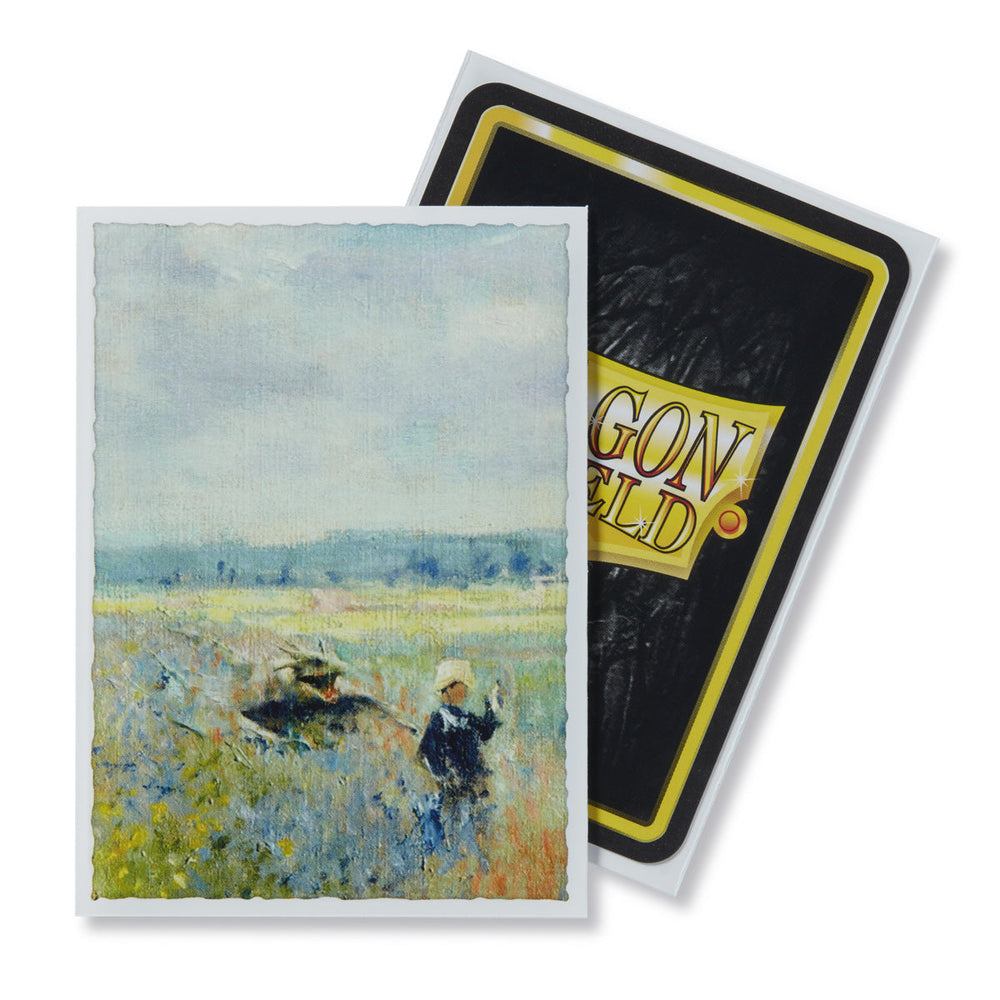 Dragon Shield Poppy Field | Art Classic – 100 Standard Size