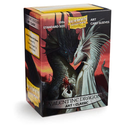 Dragon Shield Valentine Dragons | Art Classic – 100 Standard Size