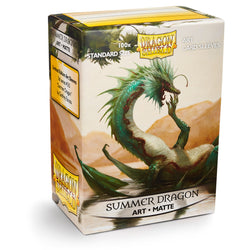 Dragon Shield Summer Dragon | Art Matte – 100 Standard Size
