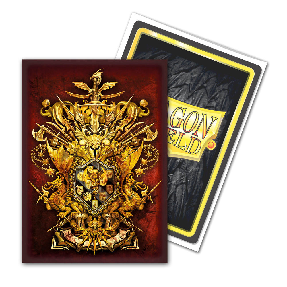 Dragon Shield Coat of Arms – General Vicar | Art Brushed – 100 Standard Size