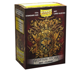 Dragon Shield Coat of Arms – General Vicar | Art Brushed – 100 Standard Size