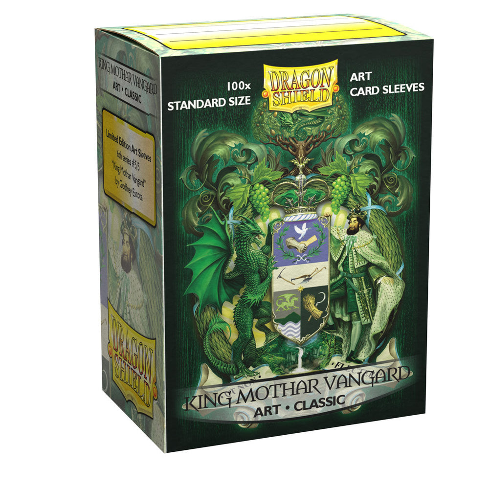 Dragon Shield Coat of Arms King Mothar Vangard | Art Classic – 100 Standard Size