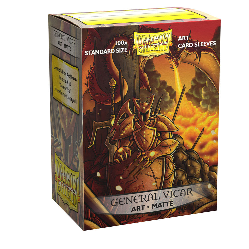 Dragon Shield Royal – General Vicar | Art Matte – 100 Standard Size