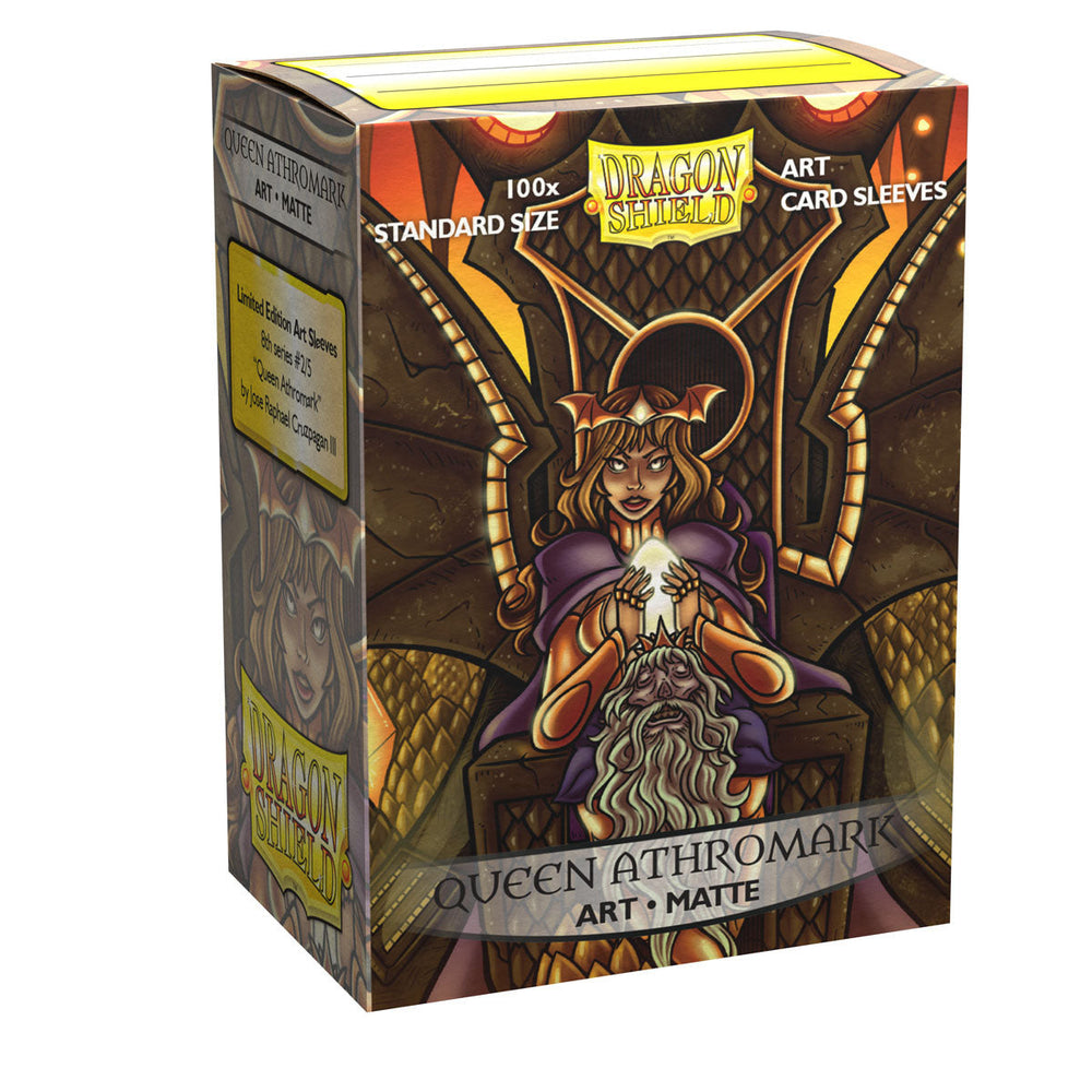 Dragon Shield Queen Athromark | Art Matte – 100 Standard Size