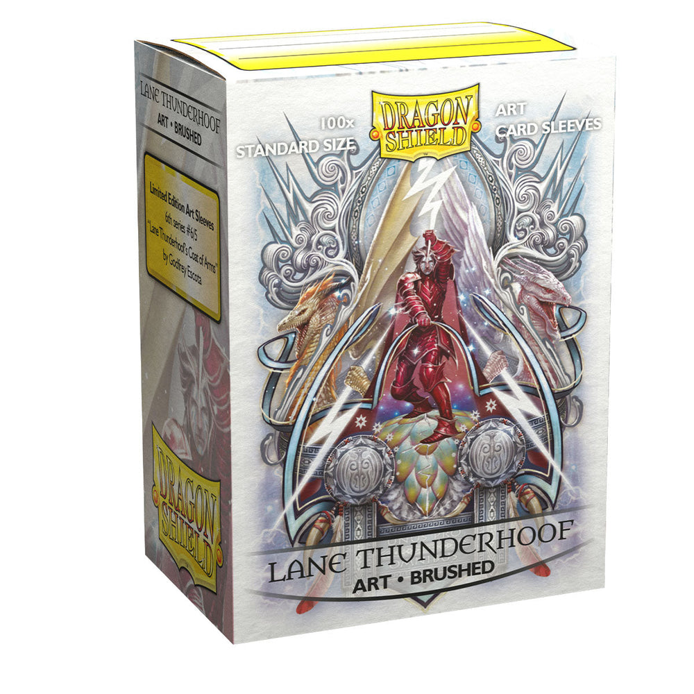Dragon Shield Coat of Arms – Lane Thunderhoof | Art Brushed – 100 Standard Size