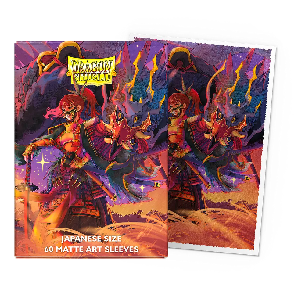 Deck Protector: Dragon Shield: Japanese: Art: Brushed: The Fallen (60)