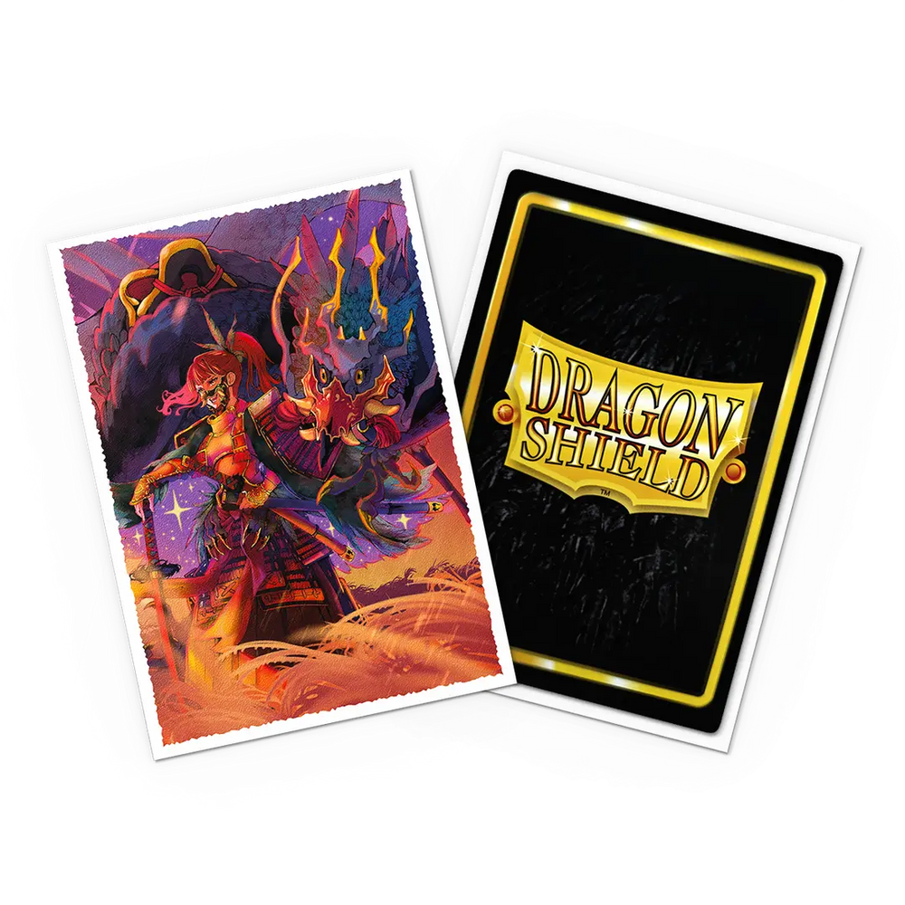 Deck Protector: Dragon Shield: Japanese: Art: Brushed: The Fallen (60)