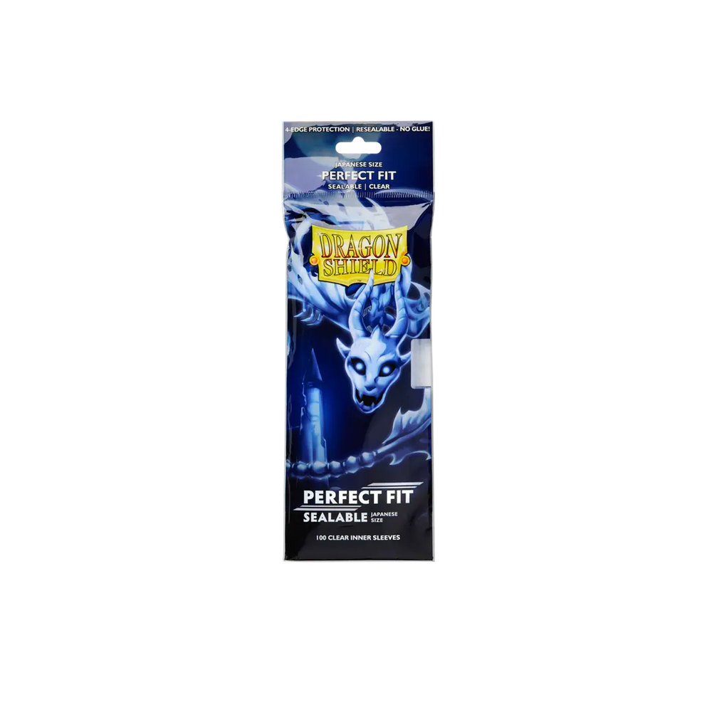 Deck Protector: Dragon Shield: Japanese: Perfect Fit: Sealable: Clear (100)