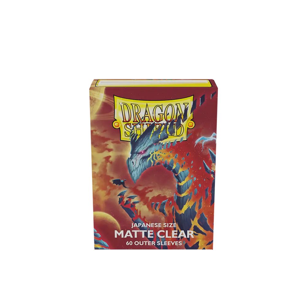 Dragon Shield: Japanese Size - Clear - Matte Outer Sleeves