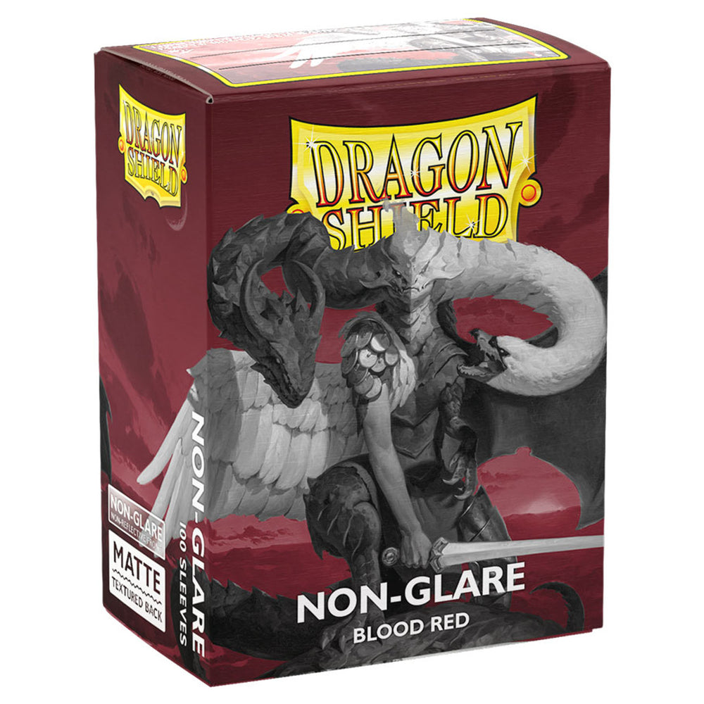 Deck Protector: Non-Glare Matte: Blood Red (100)