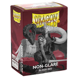 Deck Protector: Non-Glare Matte: Blood Red (100)