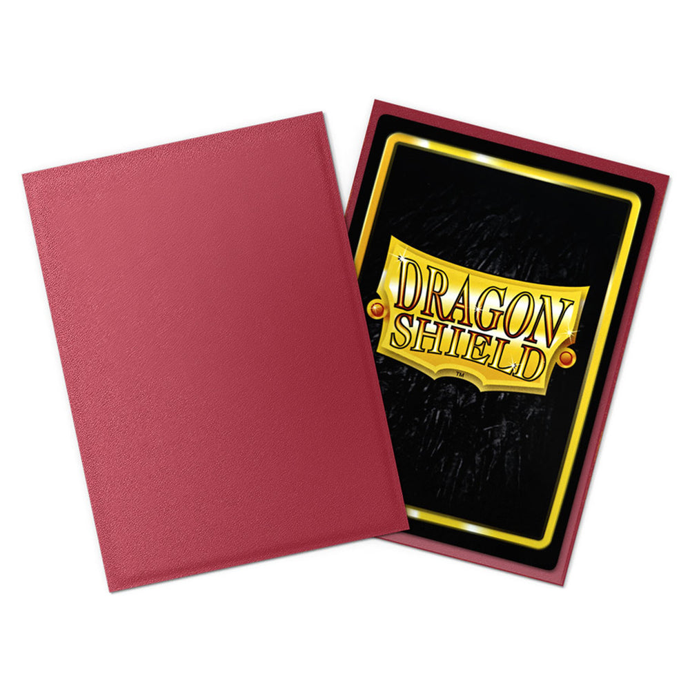Deck Protector: Non-Glare Matte: Blood Red (100)