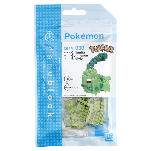 Nanoblock: Pokémon - Chikorita