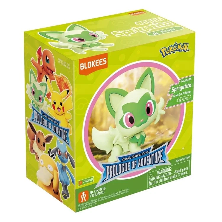 Blokees Pokemon Classic Class CV-S Sprigatito Model Kit