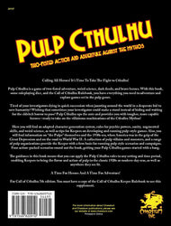 Call of Cthulhu 7E: Pulp Cthulhu