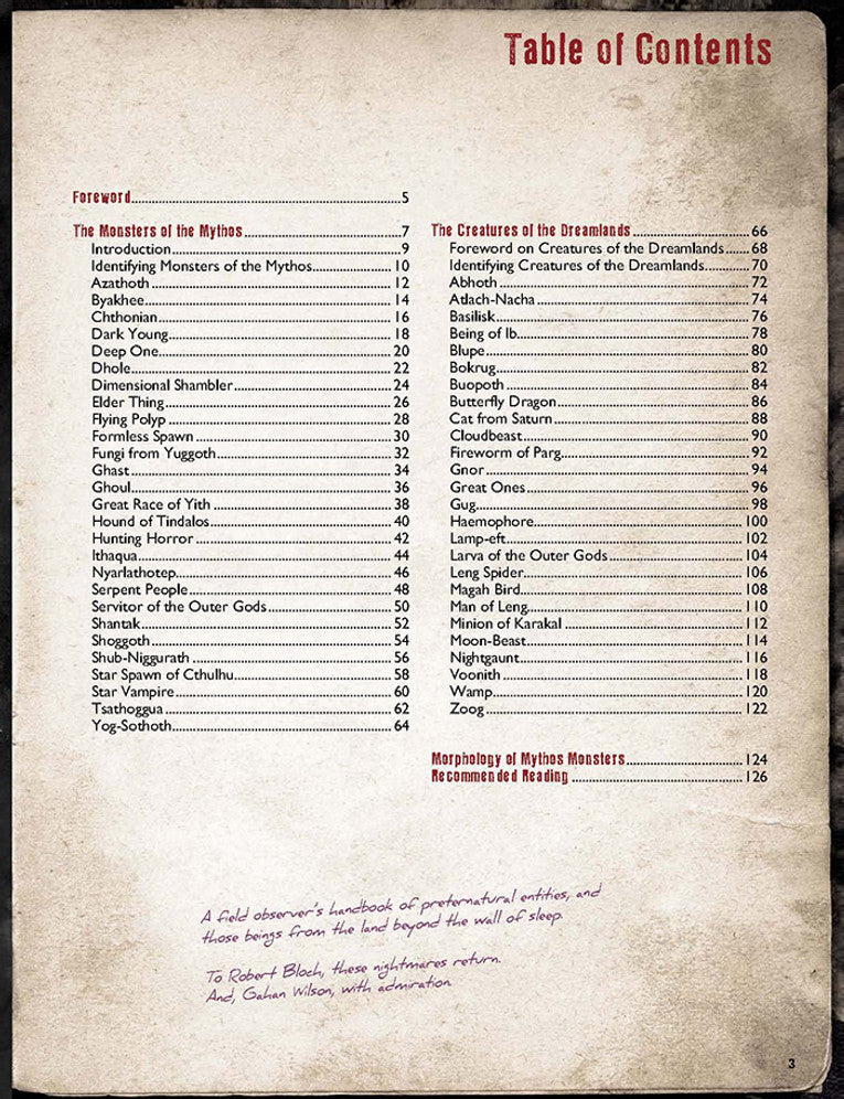 Call of Cthulhu: Petersens Field Guide to Lovecraftian Horrors - Hardcover