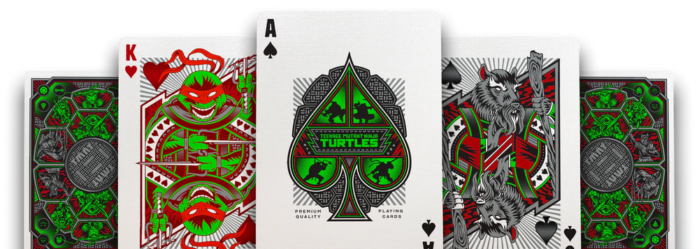 Teenage Mutant Ninja Turtles Playing Cards