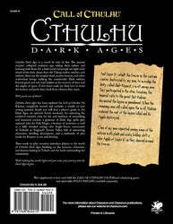 Call of Cthulhu: Cthulhu Dark Ages (3rd edition)