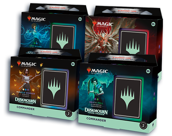 Magic Duskmourn: House of Horror Commander Deck (Set of 4 Decks)