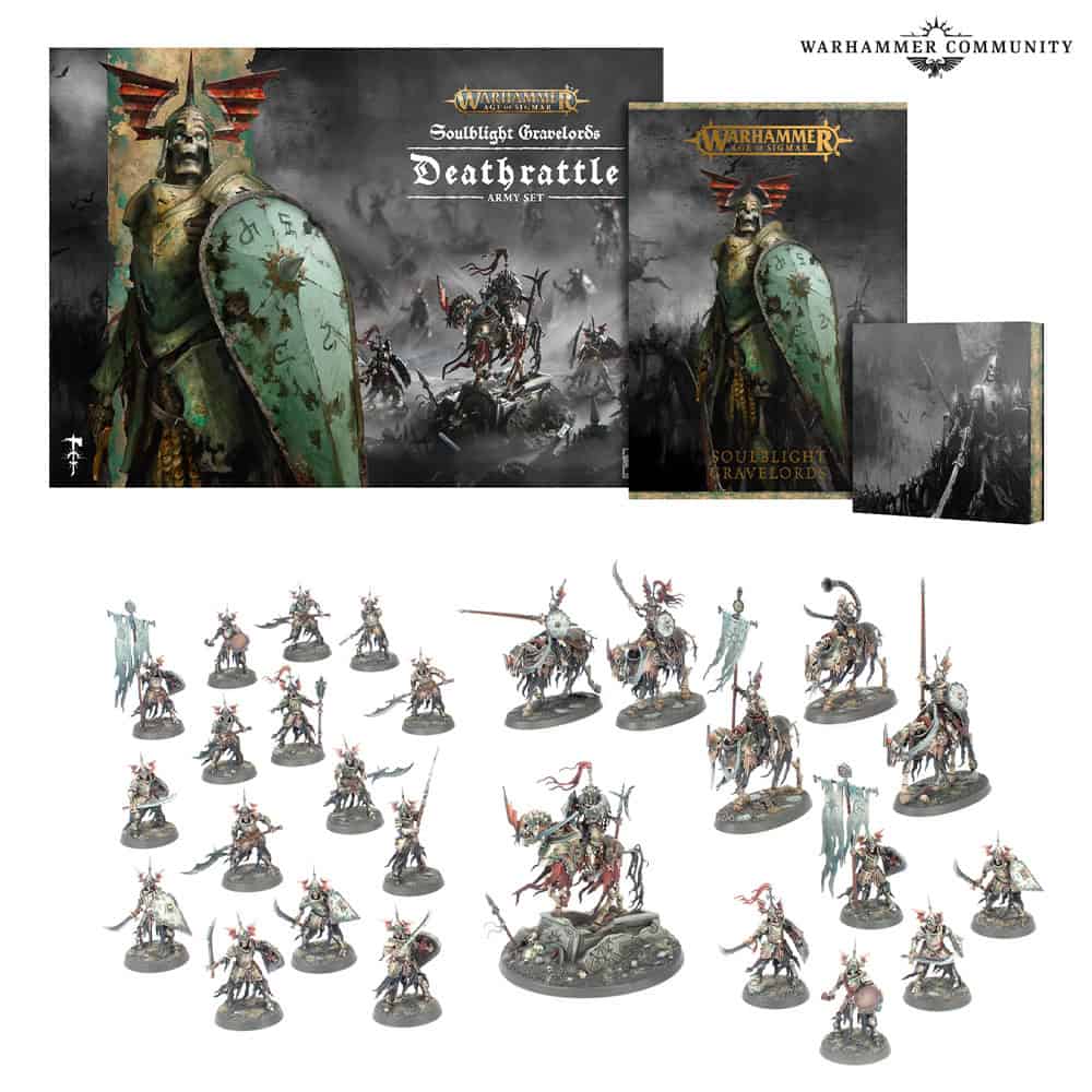 Warhammer Age of Sigmar: Soulblight Gravelords - Deathrattle Army Set (91-79)