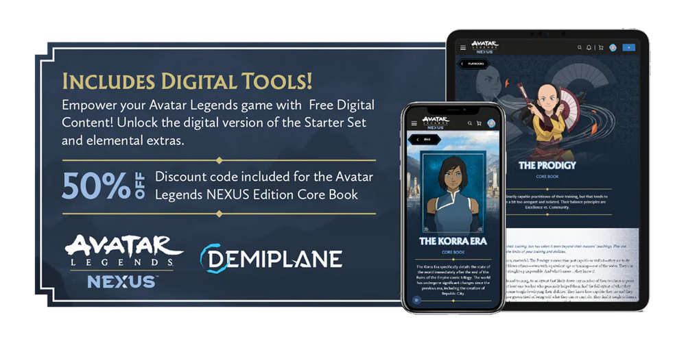 Avatar Legends: RPG Starter Set