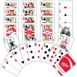 Detroit Red Wings Playing Cards