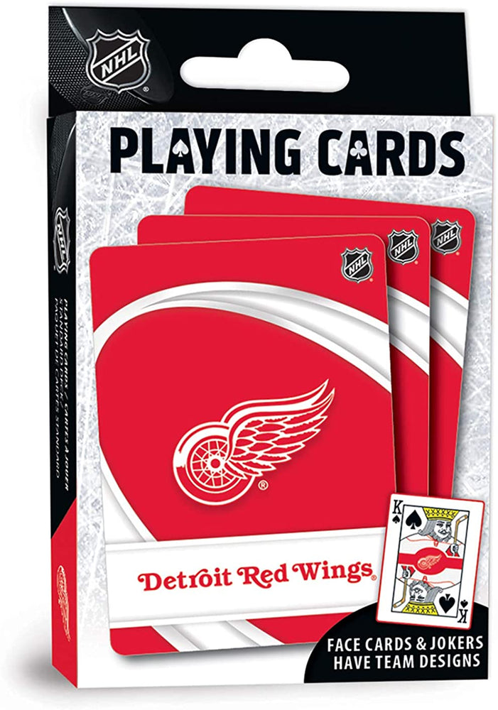 Detroit Red Wings Playing Cards