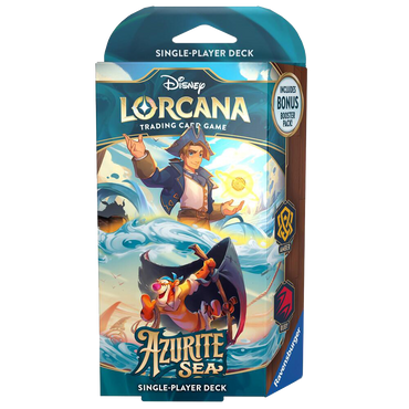 Disney Lorcana: Azurite Sea - Starter Deck - Amber & Ruby