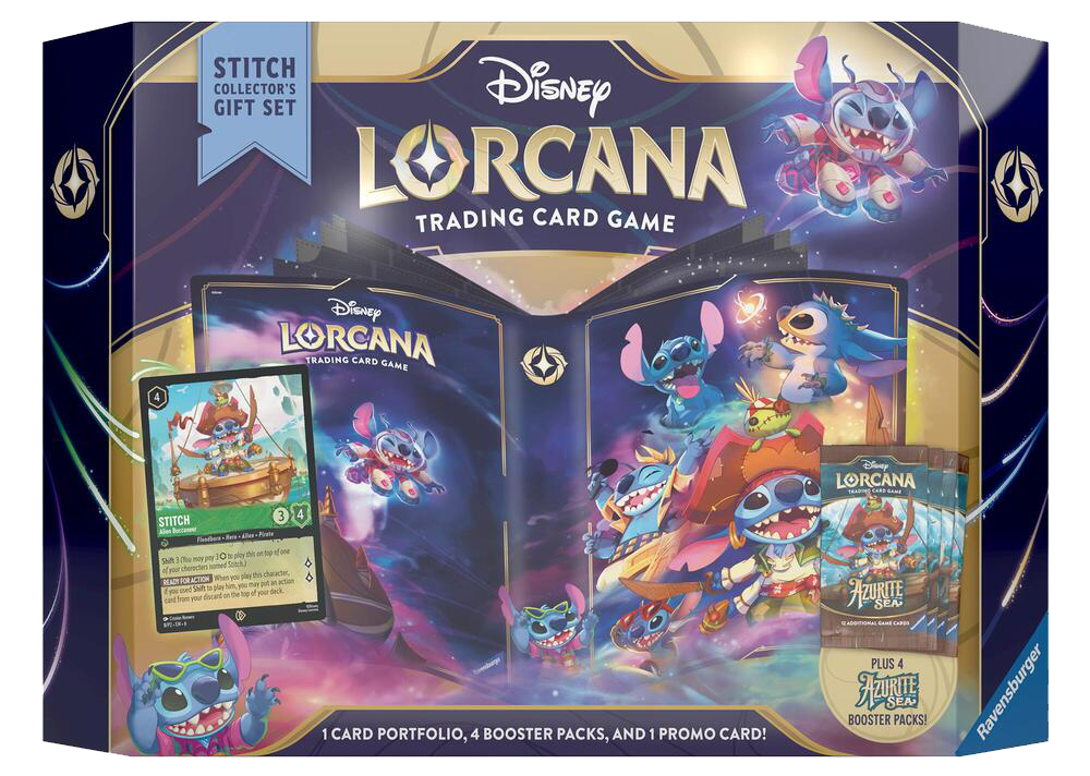 Disney Lorcana: Azurite Sea Stitch Collector's Gift Set